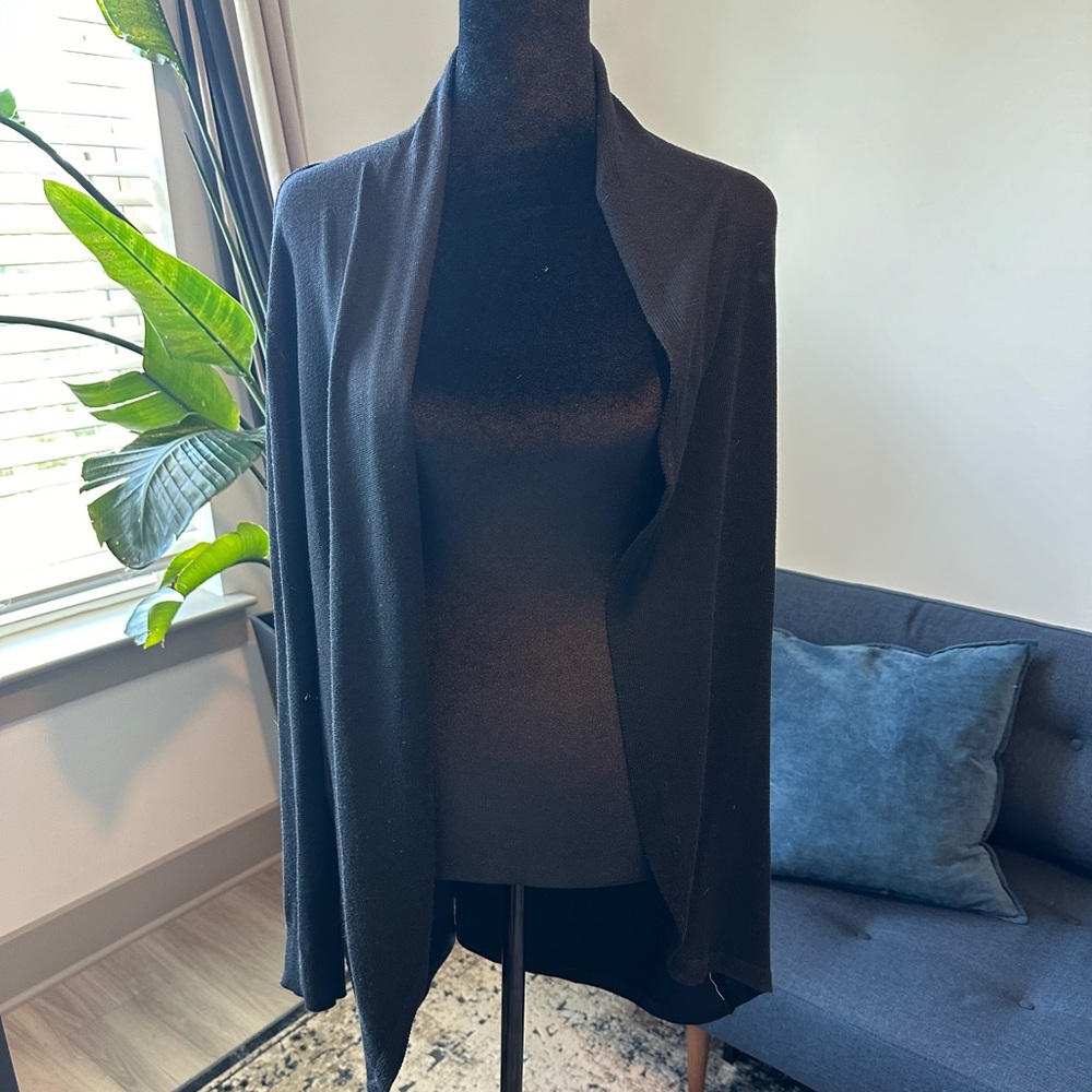 Ella Moss Black Cardigan Size L